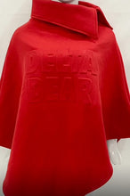 Load image into Gallery viewer, Delta Dear Embossed Poncho Fleece
