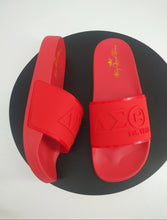 Load image into Gallery viewer, DST Embossed Slides Sleek Shiny Border
