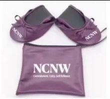 Load image into Gallery viewer, NCNW Ballet/Ballerina Purple Comfort Slippers

