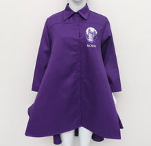 Load image into Gallery viewer, NCNW High-Low Dress/Shirt Purple
