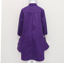 Load image into Gallery viewer, NCNW High-Low Dress/Shirt Purple
