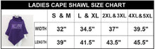Load image into Gallery viewer, NCNW Fall/Winter FLEECE Purple Poncho
