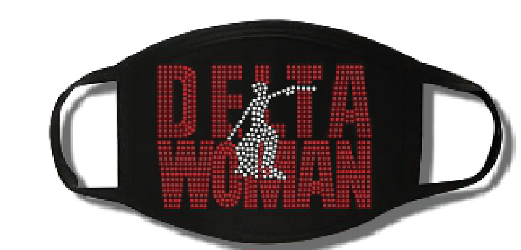 Delta  Fortitude Woman Bling Mask