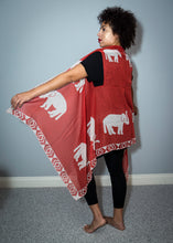 Load image into Gallery viewer, Elephant Scarf Vest
