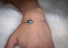 Load image into Gallery viewer, Elephant Cuff with Crystal Ball
