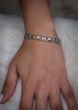 Load image into Gallery viewer, Gold, Silver, Rose, &amp; Gold Small Elephant Stretch Bracelet
