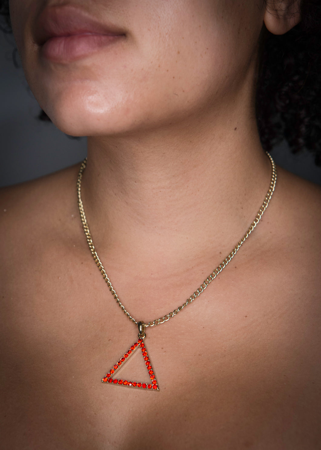 Pyramid Red Bling