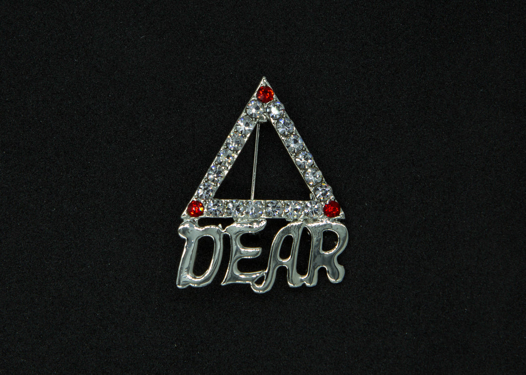 Pyramid Delta Dear Bling Pin