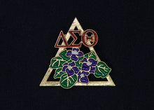 Load image into Gallery viewer, Pyramid Pin w/Violet

