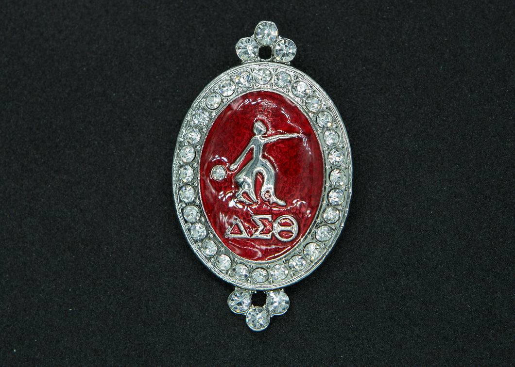 Delta Oval Crown Pin
