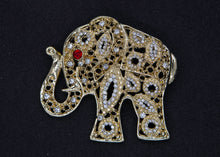 Load image into Gallery viewer, Unique Elephant Pin w/Red Eye
