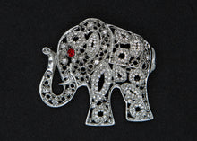 Load image into Gallery viewer, Unique Elephant Pin w/Red Eye
