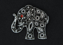Load image into Gallery viewer, Unique Elephant Pin w/Red Eye
