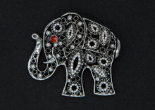 Load image into Gallery viewer, Unique Elephant Pin w/Red Eye
