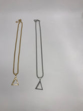 Load image into Gallery viewer, Pyramid Stainless Steel Necklace
