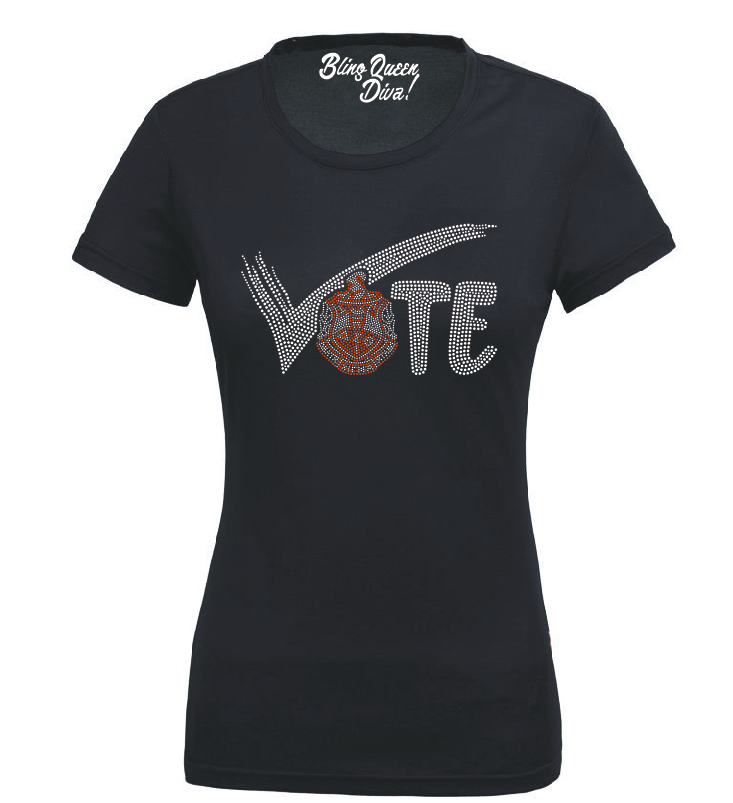 Vote Luxury Tee (Crest) Short Sleeve
