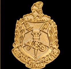 Crest Tie Pin, Gold